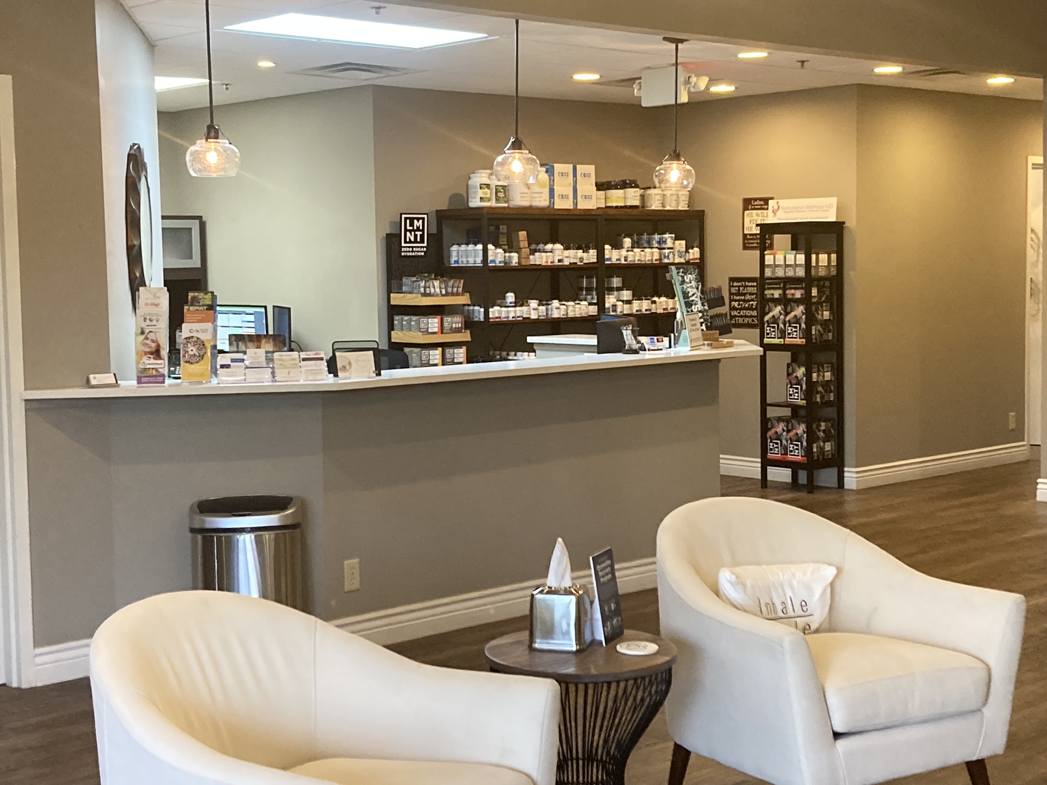 Restorative Wellness MD office reception area